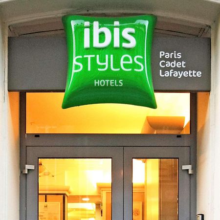 Hotel Ibis Styles Paris Cadet Lafayette Zewnętrze zdjęcie